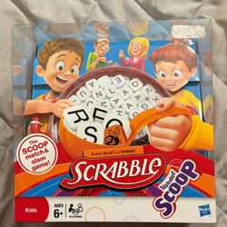 New Scrabble Alphabet Scoop Game