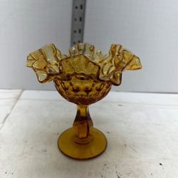 Vintage LENOX 8" Saybrooke Bowl Hand Decorated 24K Gold Scalloped Edge - USA#W6|