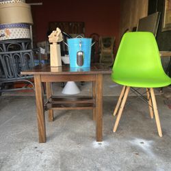 End Table 21 Inches High 21 Inches The Cross 23 Inches Long Two Tier Shelf Bottom