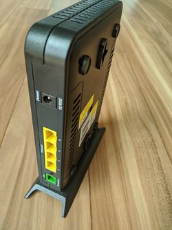 AT&T router with cable