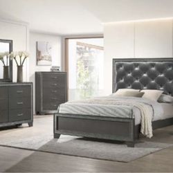 4 Pc Queen Bedroom Set ( Read Description For Info)