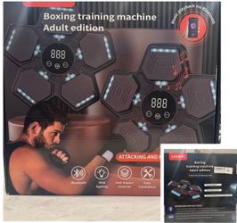 wall-mount boxing sparring machine electronic interactive