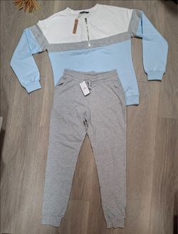 New 2-piece Womens Sweat Suit