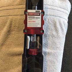 Craftsman 3/8” Drive Torque Wrench , Brand New