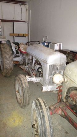 9N Ford Tractor With Very Rare F&T Overdrive Unit