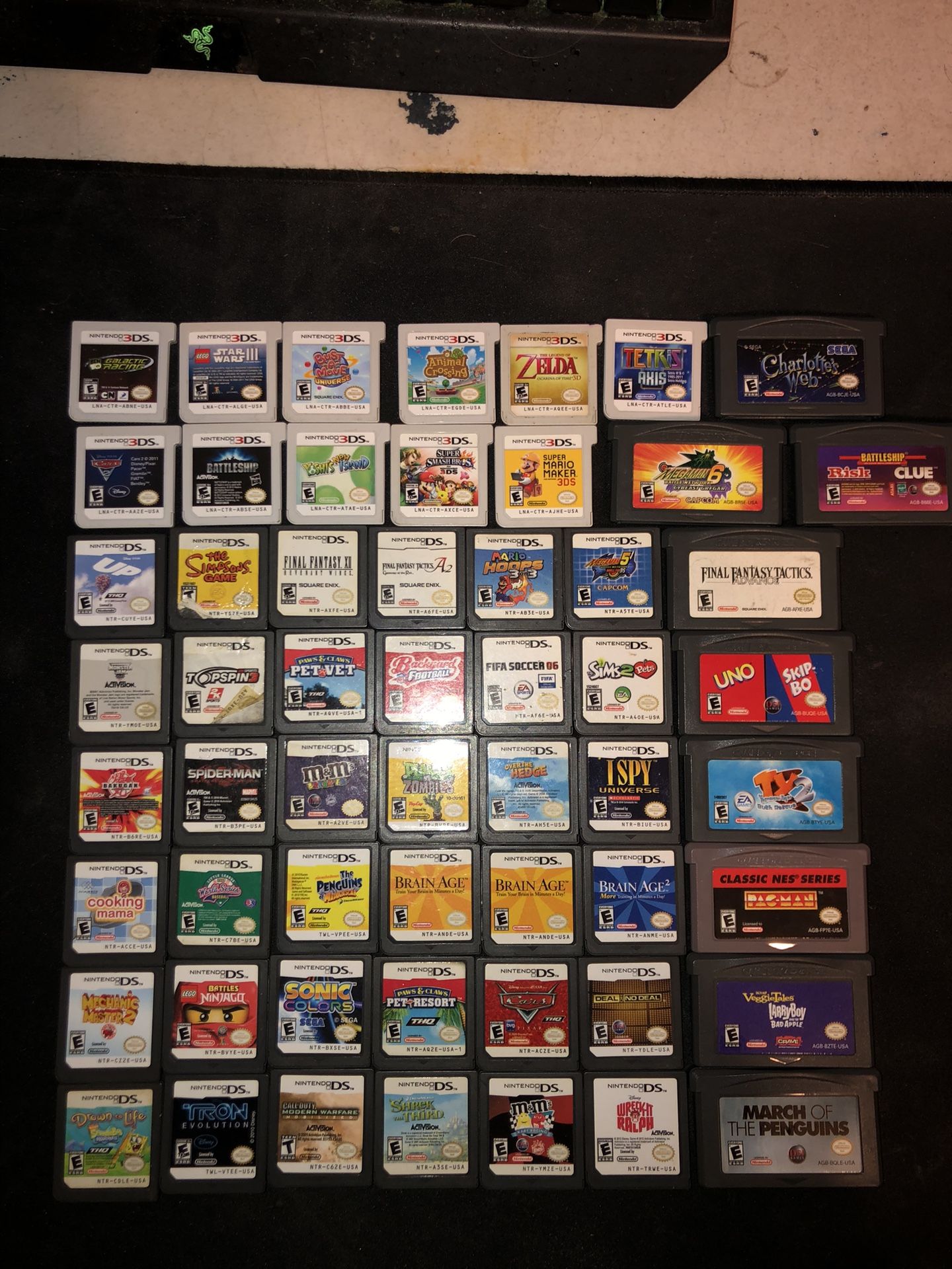 Nintendo DS/3DS/GameBoy Games (TRADES)