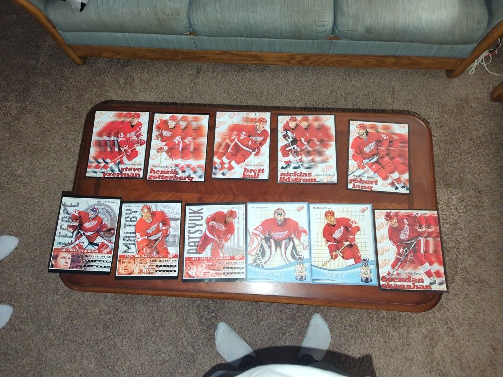 2004 Detroit Free Press Collector Cards
