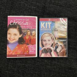 American Girl Doll Movies Kit Kittredge And Chrissa DVDs 