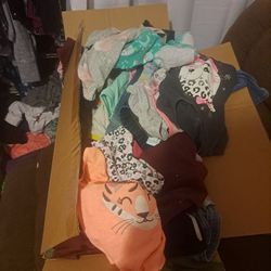 Box's Of Girls Clothes Good Condition Size 3t And 4t