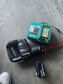 Compact brushless cedless Reciprocatin saw