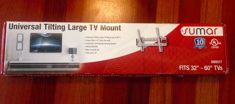 Universal Tilting Large TV Mount