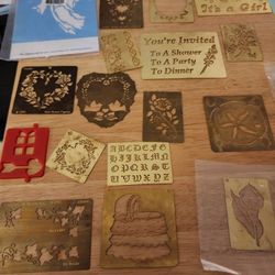 Craft Stencils And Paints