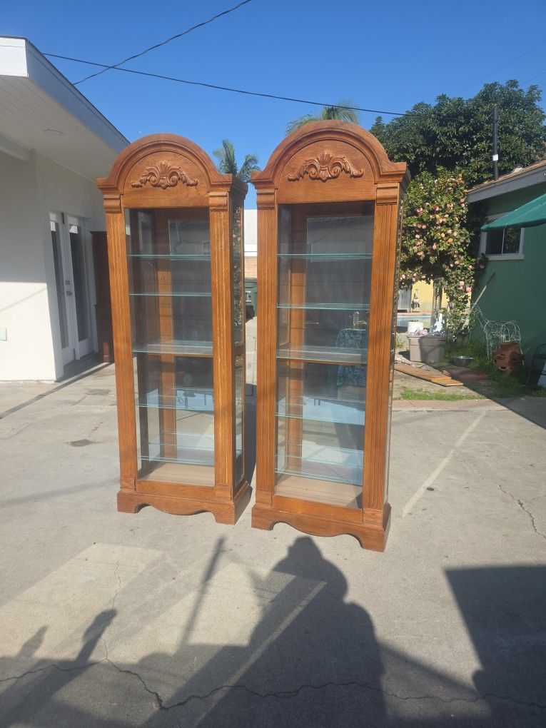 Curio Display Cabinets 