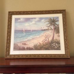 Tropical Beach Art