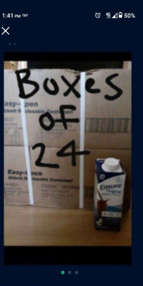 ensure. original - 24 in each box