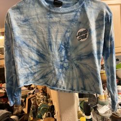 Santa Cruz skateboard tie-dye