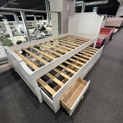 Twin Trundle Bed Bed Frame With Storage 