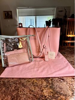 Kate Spade 5 Piece Pink Bag & Wallet Bundle