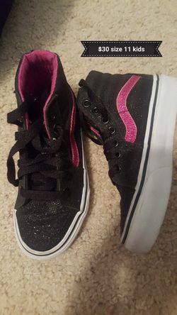 Vans kid shoes size 11