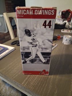 Micah Owings 2008 Bobble Head Giveaway Series New Still In Box