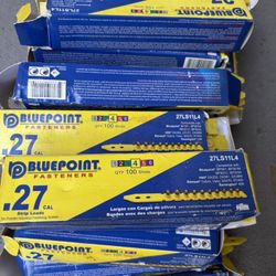 Blue point Fasteners .27 Strip Loads 30 Boxes