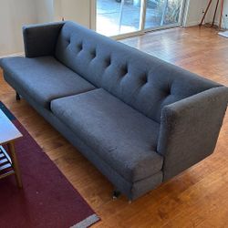 Gray CB2 Couch