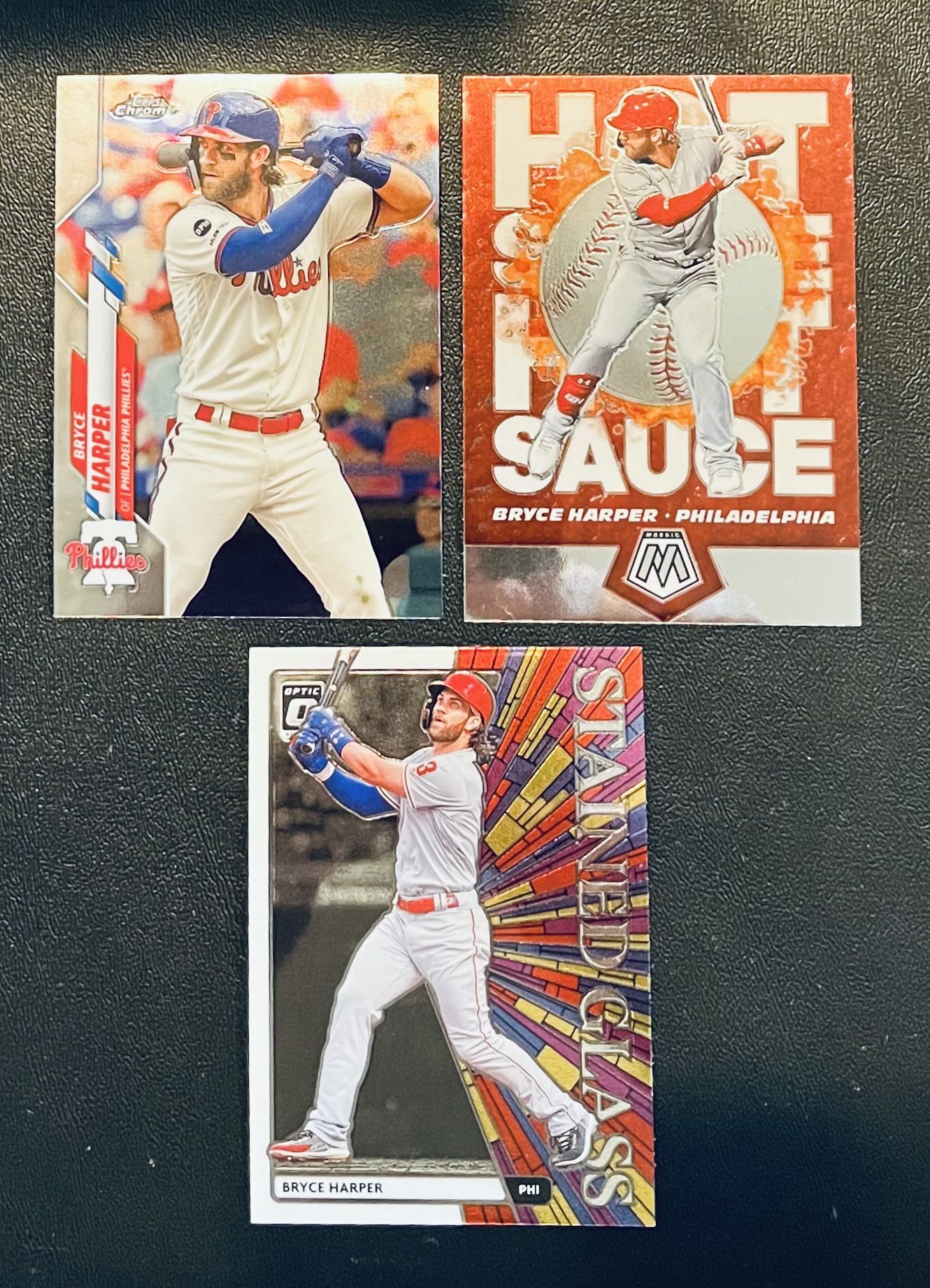 MLB Baseball Bryce Harper Lot x 3 Phillies 