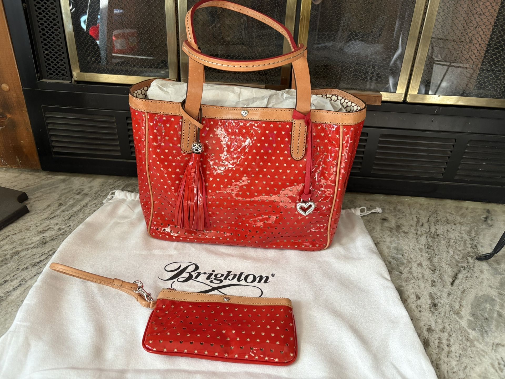 Brighton handbag and wristlet