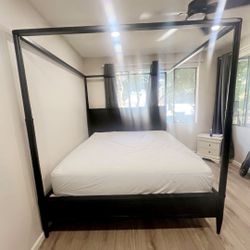 Bed Frame And Mattress 