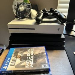 PS4 Pro And Xbox One S (Read Description)