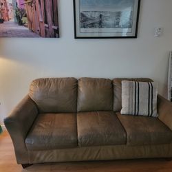 Genuine Leather Sofa