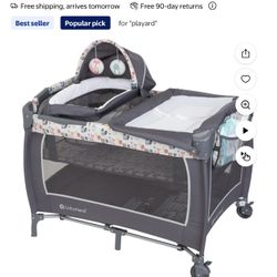 BabyTrend Lil Snooze Deluxe II Nursery Center Playard