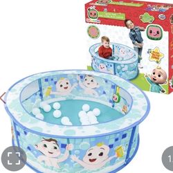 Cocomelon Bath Time Sing Along Play Center Ball Pit Tent With 20 Balls