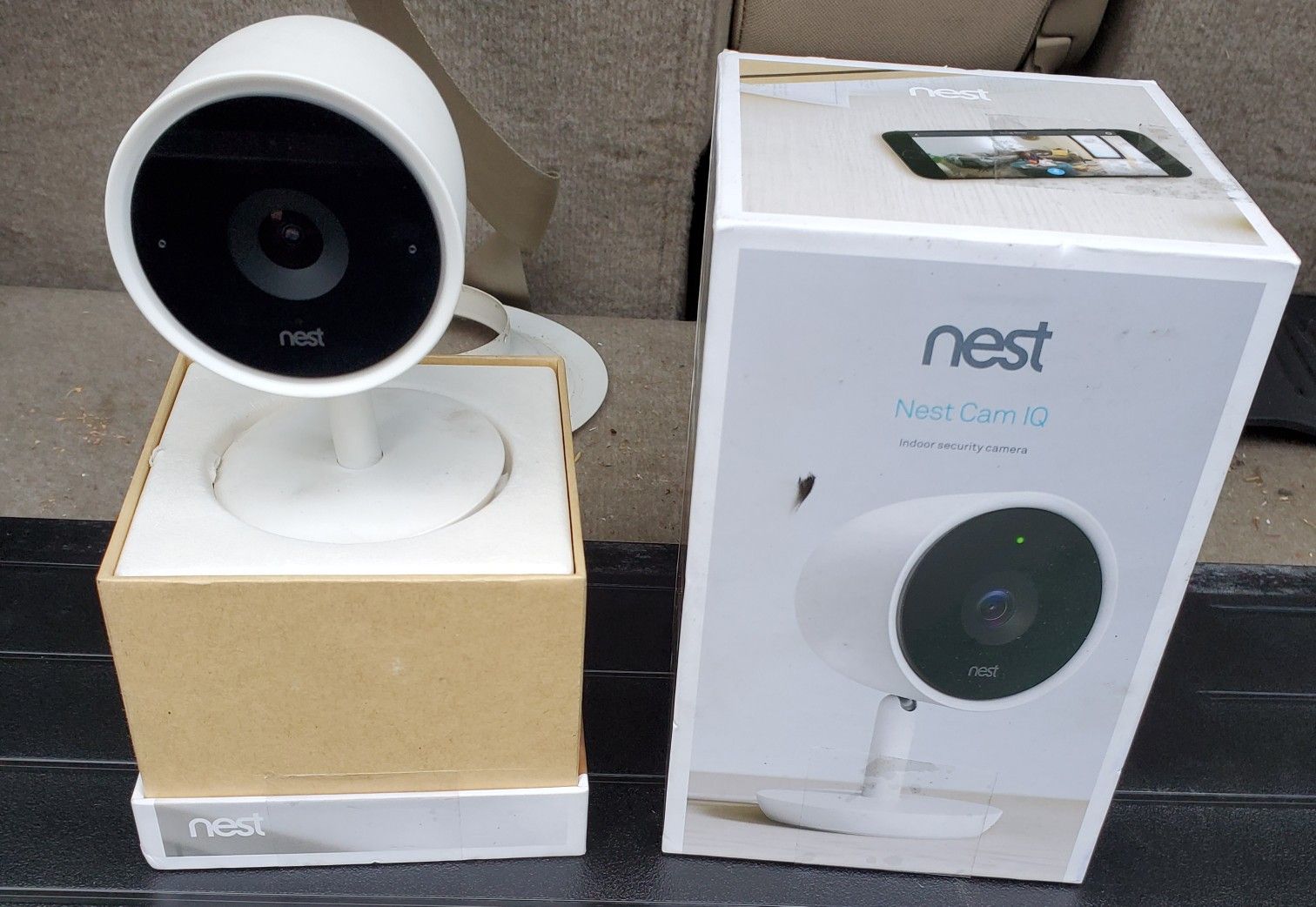 Need gone now, 399 brand new I'll do 120 if u make it fast, Almost new nest cam IQ, one of the best on the market, needs new 13 dollar charger cable