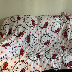 Hello Kitty Comforter Blanket set