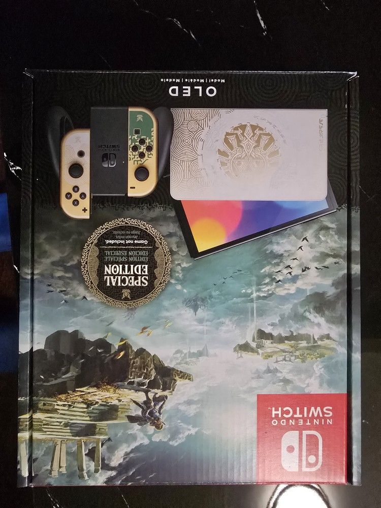 Nintendo Switch OLED: The Legend Of Zelda Special Edition