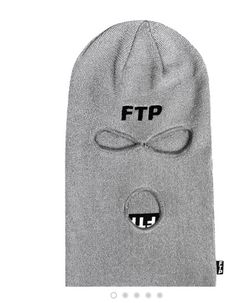 FTP Reflective Skimask/Beanie Grey