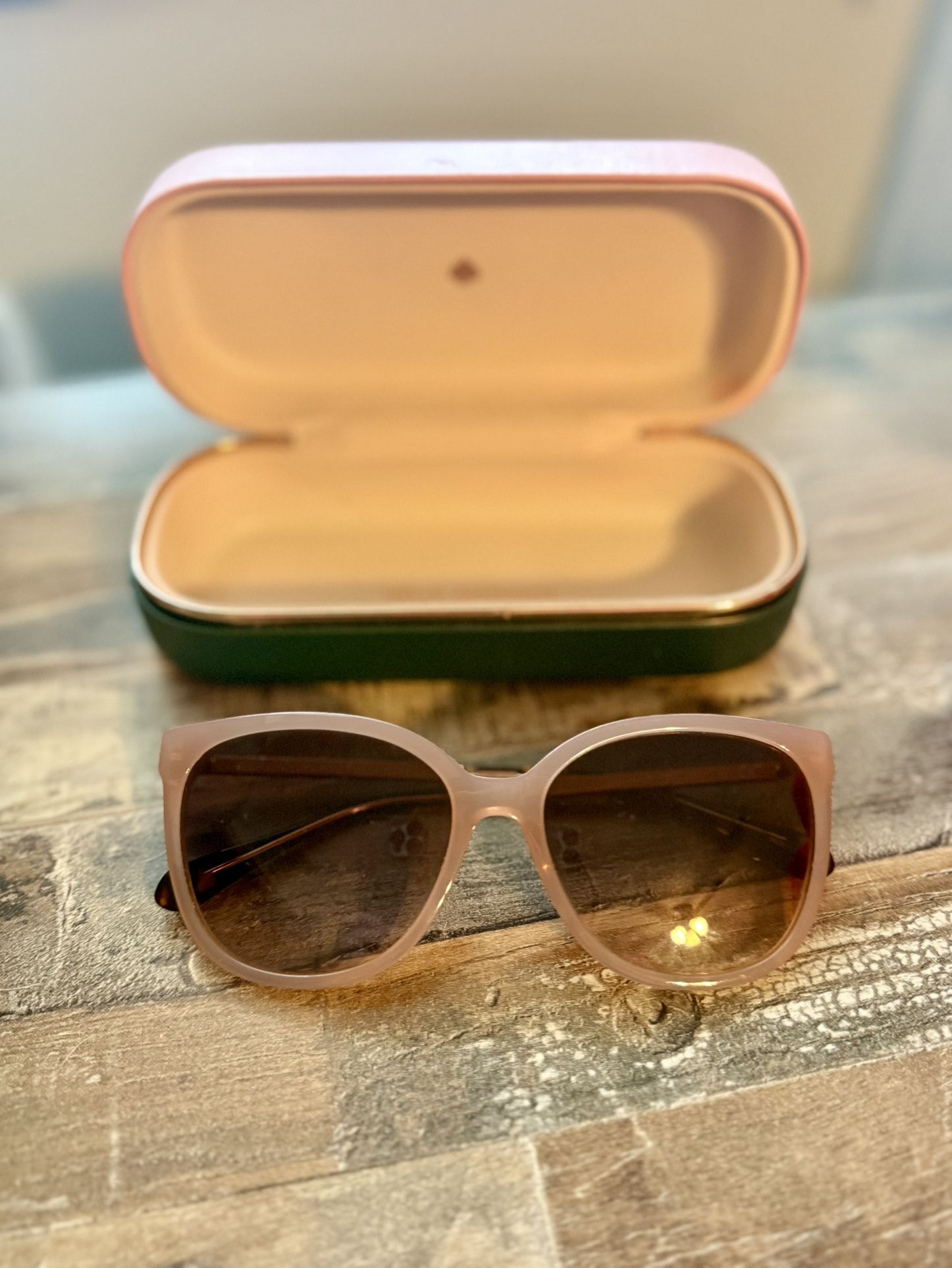 Pink Kate Spade Sunglasses