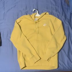 Yellow Nike Sportswear Hoodie