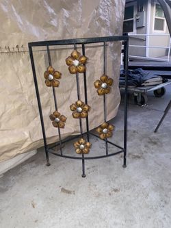 Outdoor Or Indoor Corner Table 