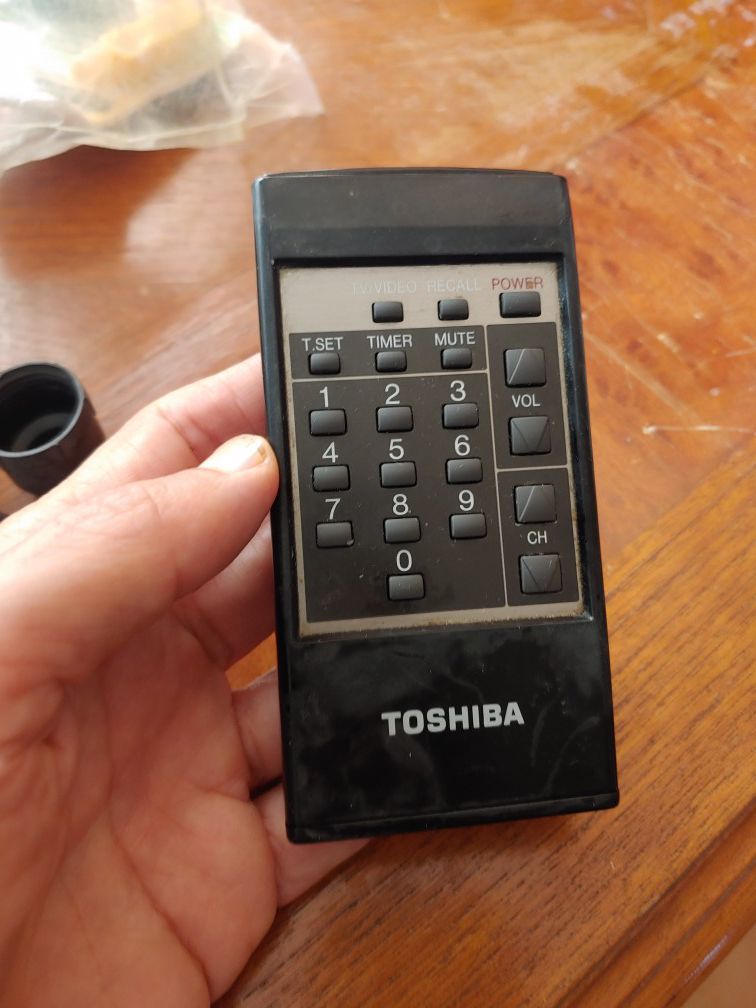Toshiba CT-998 Remote rare vintage remote