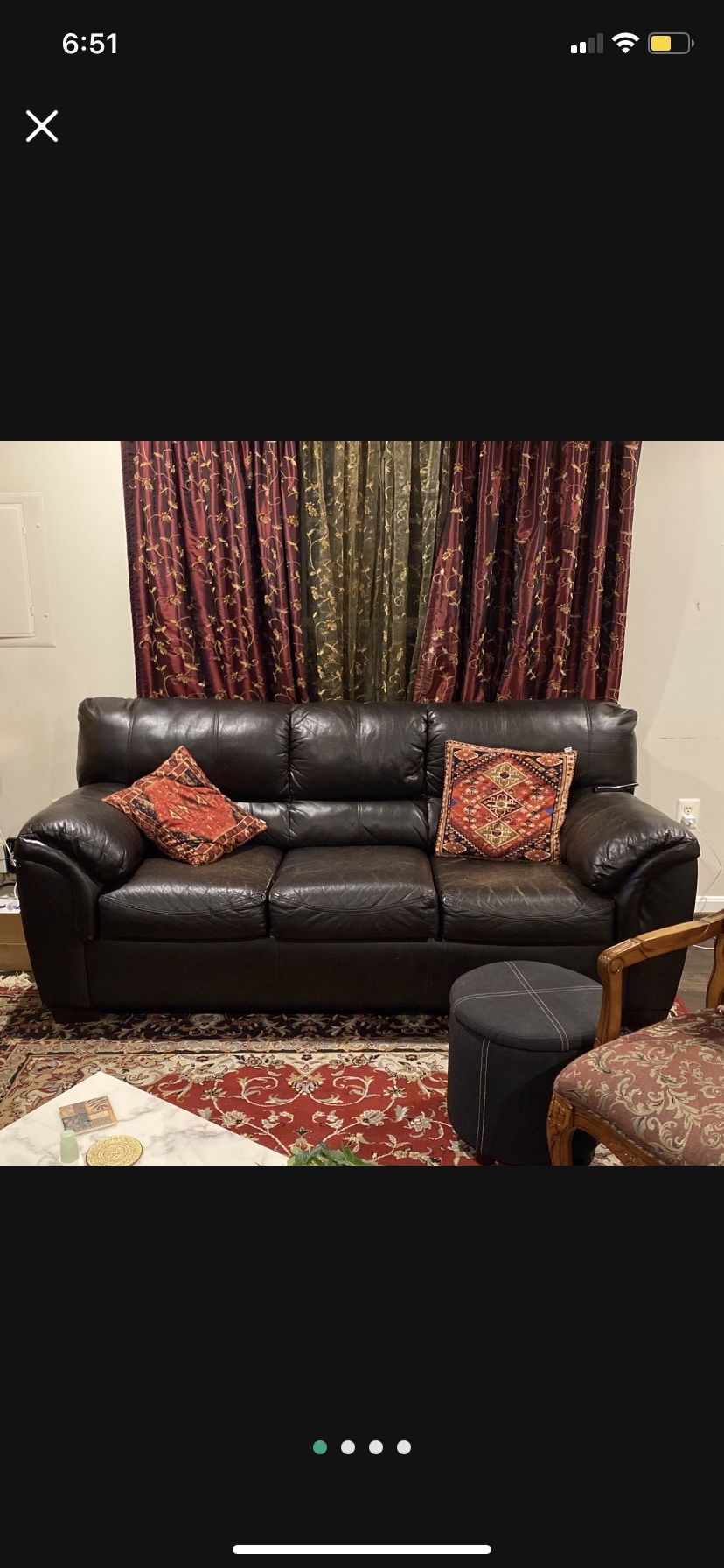 5 seater sofa set. urgent sale- occupying space FREE