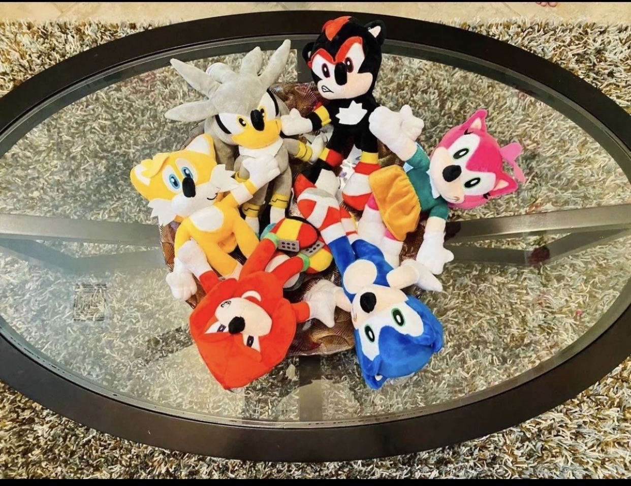 Sonic Plushies 