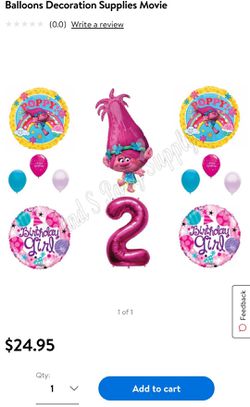 Trolls Balloon Party Package
