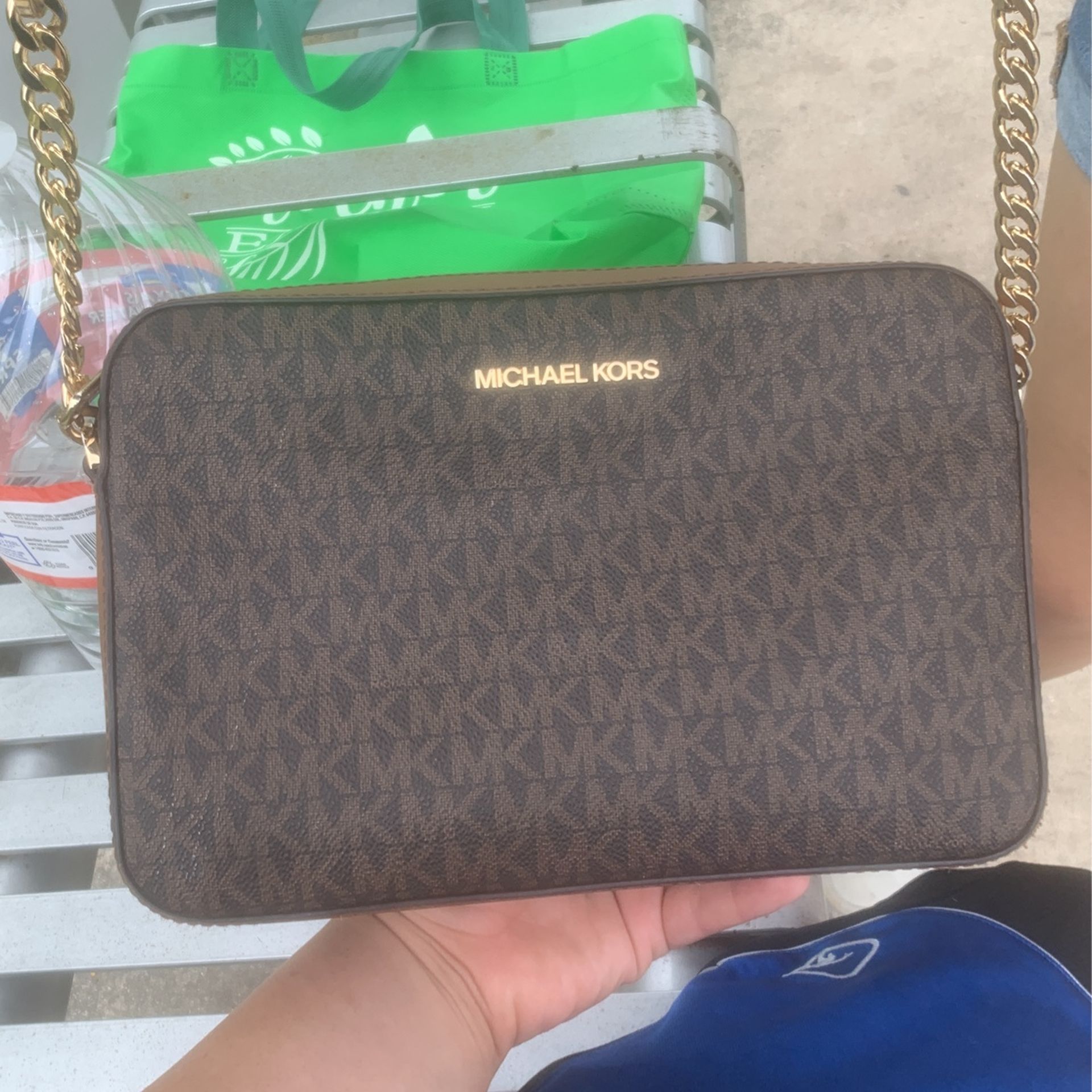 Brown Michael Kors Crossbody