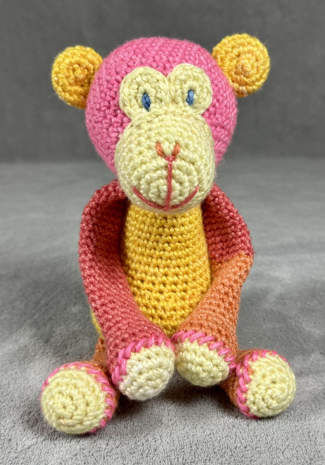 Handmade Stuffed Ape Monkey