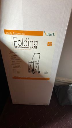 Folding shopping cart