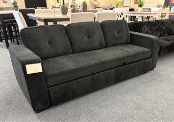 Black sleeper sofa