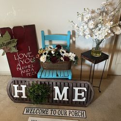 Porch Decor Farmhouse Decor Plant Stand Decor 