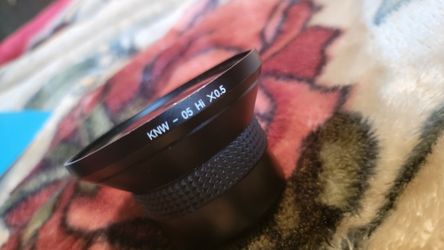 Kenko KNW-05 Hi 0.5x Video Conversion Lens Fit Lens Front 52mm made in Japan

